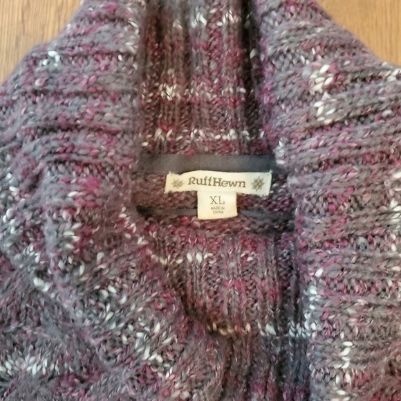 RUFF Hewn XL cowl neck sweater - Picture 6 of 11